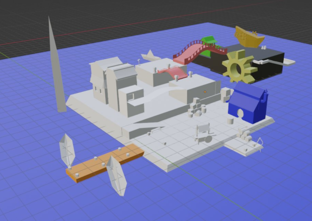 Dev Log 5 - Level and inicial characters blockout!