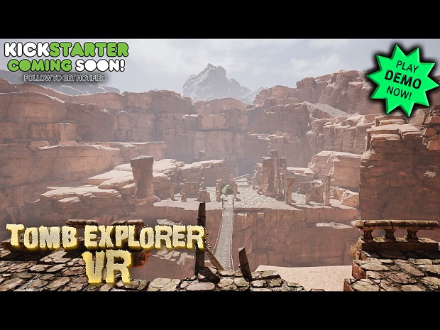 Tomb Explorer VR Kickstarter is Coming 