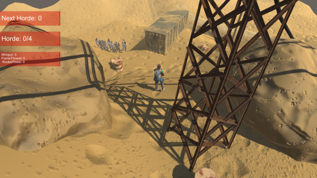 Desert Map update and crafting screen