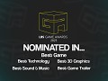 We ALMOST won 5 awards at LBS Game Awards 2023 + Hotfix release!