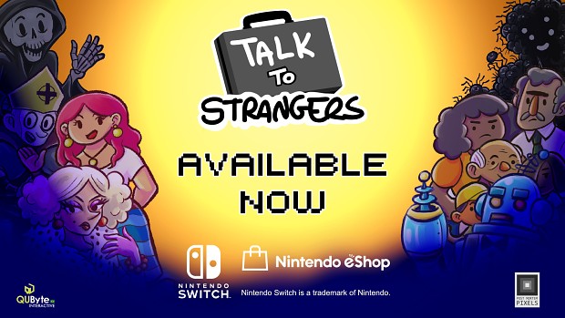 Talk to Strangers on Nintendo Switch!
