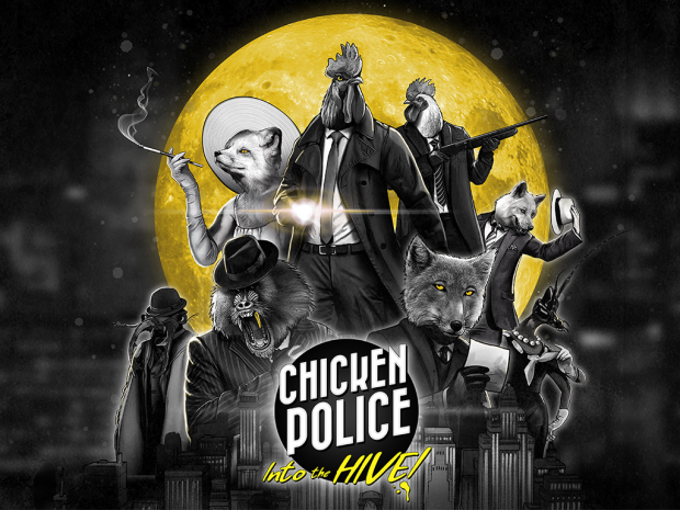 Chicken Police – Into the HIVE! | Official Reveal Trailer