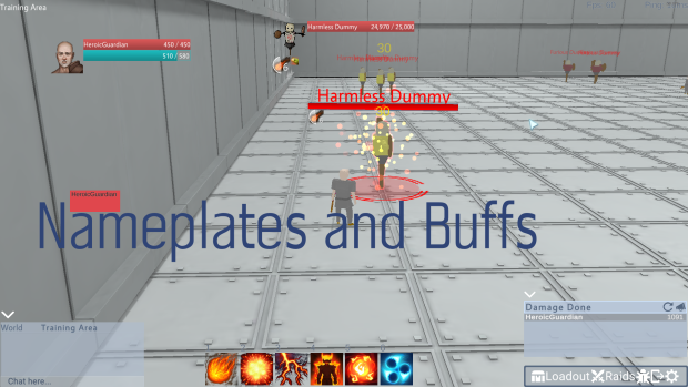 Buffs and Health bars in Nameplates 