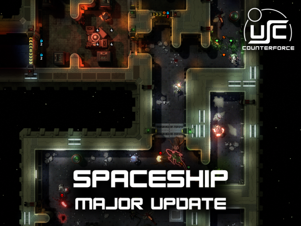 USC: Counterforce—Spaceship environment and new content!