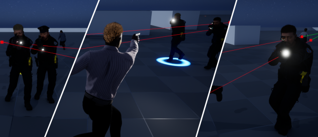 Shootout & Tasing Demonstration