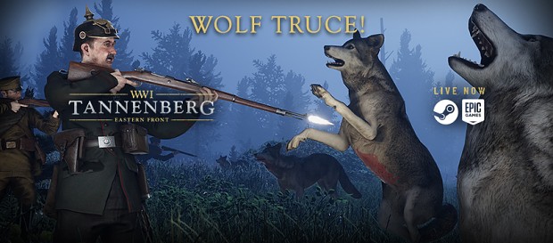 A pack of wolves made it to the Eastern Front