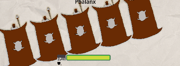 The Phalanx marches as one