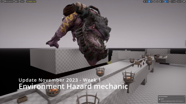 Citizen Pain | First Person Action Prototype | Environment Hazard | Devlog #10