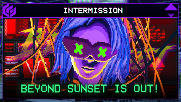 Play the cyberpunk retro shooter! Beyond Sunset is out now