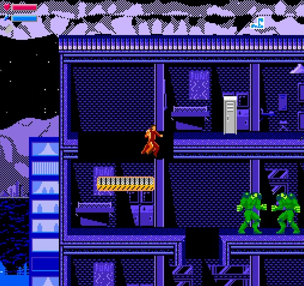 ProcedureAI, a Free, proceduraly created, pixel-art platformer