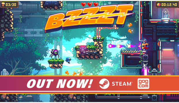 Bzzzt game is out now on Steam and GoG