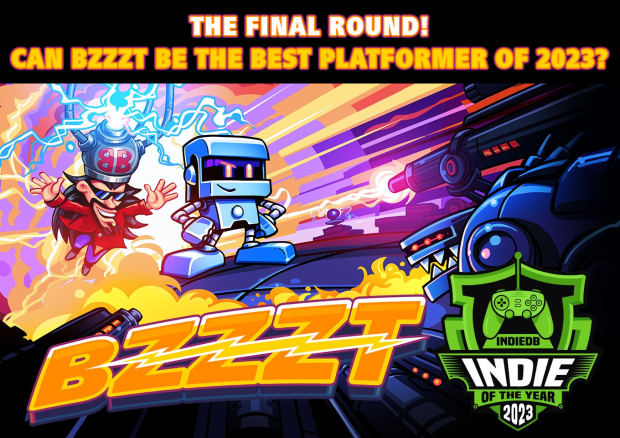 Bzzzt made it into the final round of Best Indie of the Year!