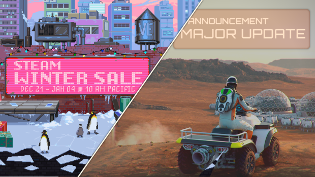 Steam Winter Sale and big announcements!