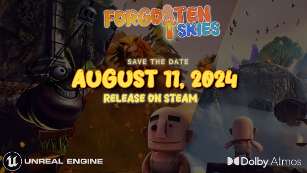 Forgotten Skies: The promising platforming Action-Adventure will be released on 08/11/2024 for PC!