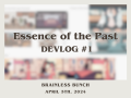 #1 Essence of the Past Devlog - Research and Moodboards