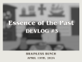 #3 Essence of the Past Devlog - Detailed Sketches and Spec-Sheet