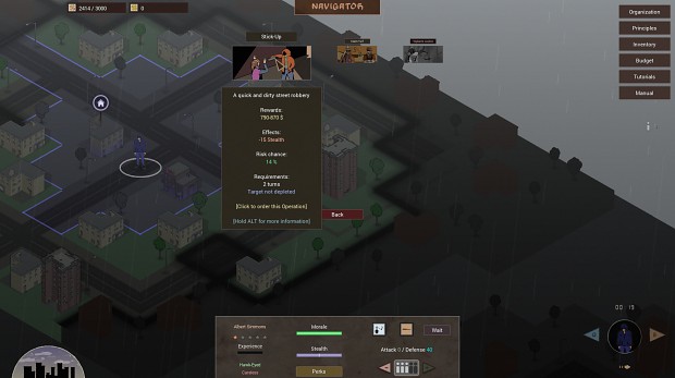 Try out our new turn-based 4X crime strategy!