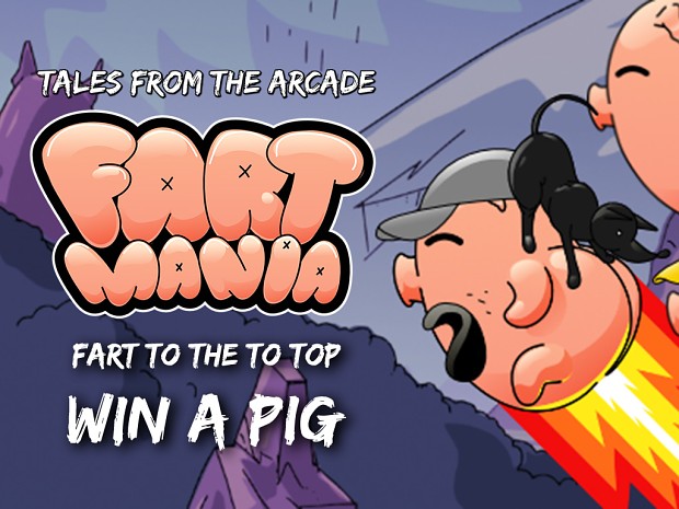 FART to the top, WIN a pig!