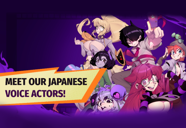 Meet the Japanese cast for Freaked Fleapit and play the Demo while it's available!!