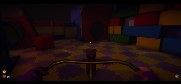 New screenshots for a Horror game where you play as a baby on a Tricycle! 