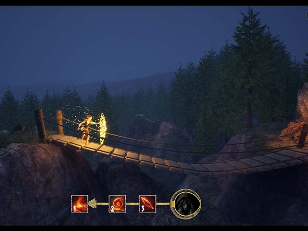 Wooden bridges in Midgard