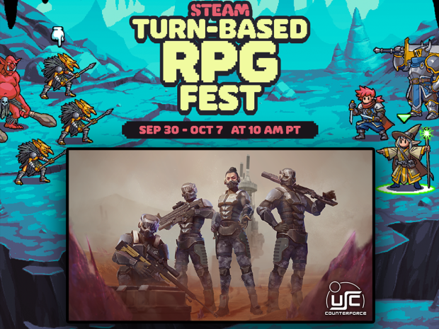 Ready, set and fire for the Turn-based RPG Fest on Steam!