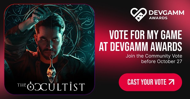 Vote for The Occultist in the DEVGAMM Awards 2024