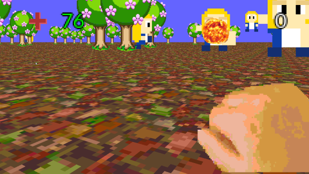 New BooBoo 3D shooter example game