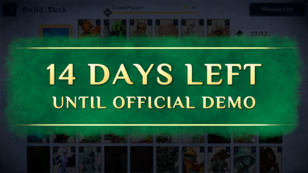 14 days until the Official Demo