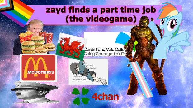 zayd gets a part time job (the videogame) - concept sequal