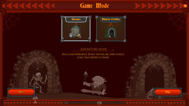 Once upon a Dungeon II - introducing a new game mode