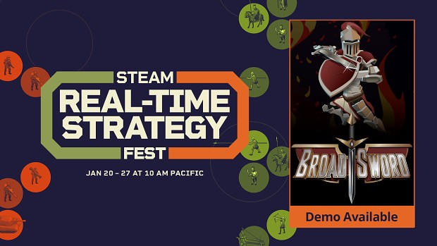 Broad Sword Demo available for Steam RTS Fest!