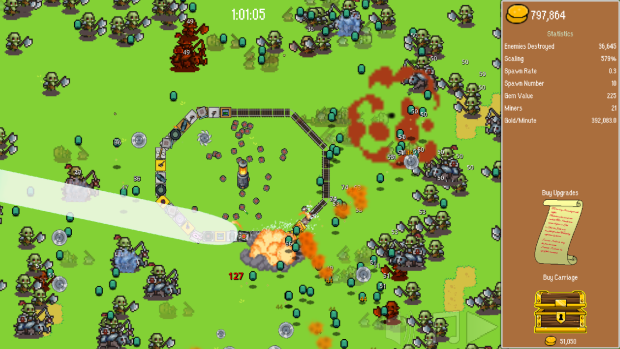 All Aboard! The Train Defense Express Demo is now available