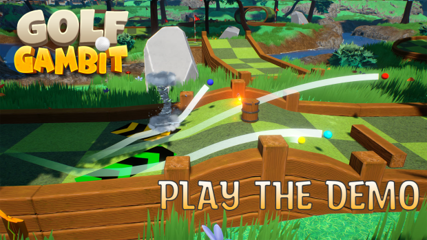 Golf, but with just the right amount of chaos! Golf Gambit demo is now live!