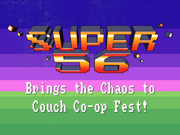 One Button, 56 Mini-Games—SUPER 56 Brings the Chaos to Couch Co-op Fest!