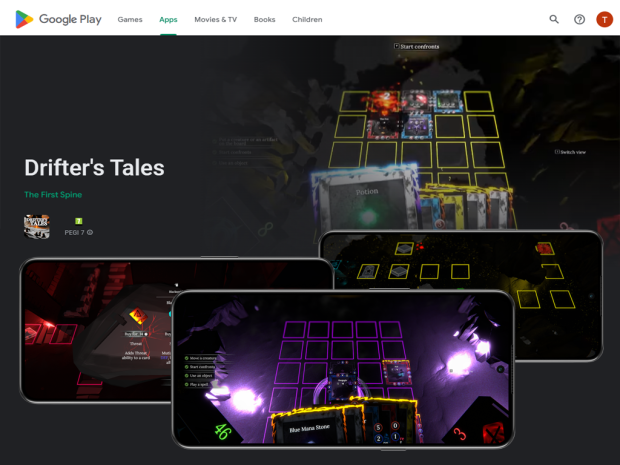 Drifter's Tales is now available on Android