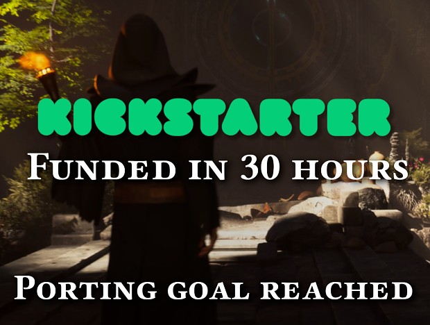 Kickstarter goal reached & first stretch goal too!