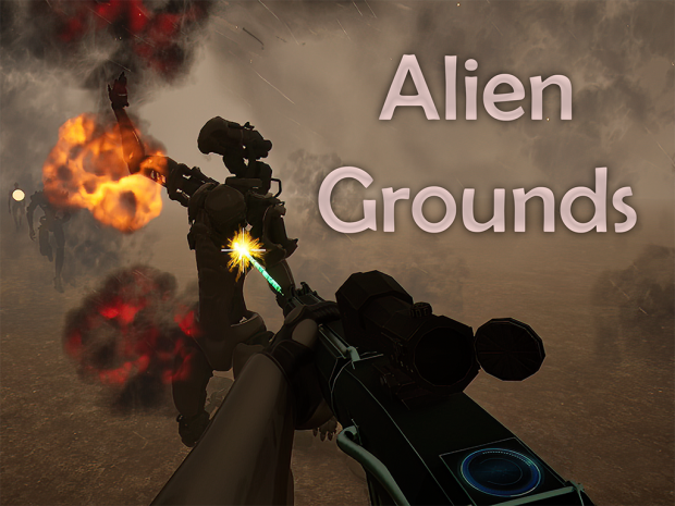 🚀 Alien Grounds is Out Now – A Free Sci-Fi FPS Where Every Second Counts