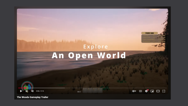 The Woods gameplay video goes live 