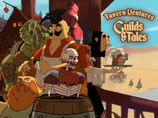 Tawern Venturs - menu counter and action dots