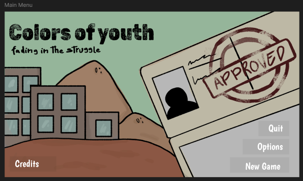 Colors of Youth Devlog #10: The game is here (mostly)!