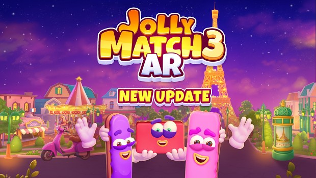 Jolly Match 3 AR – New Big Update Out Now