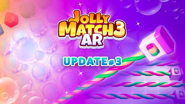 Jolly Match 3 AR Update #3: 100 Exciting New Levels & Blockers 