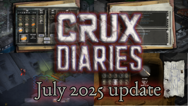 Crux Diaries RPG: July 2025 update