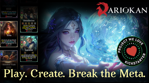 Become a Creandor as Ariokan launches Kickstarter on Sept. 23rd 