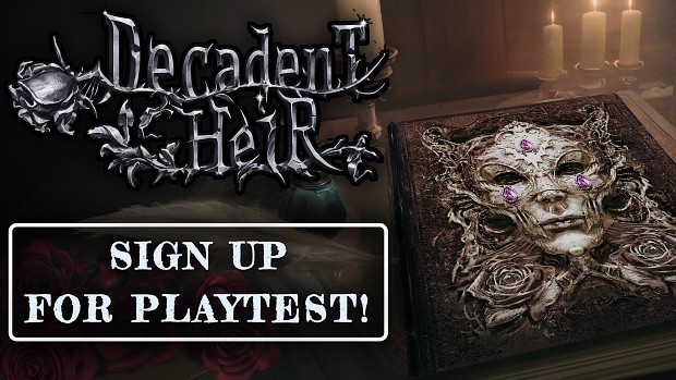 Decadent Heir – Playtest Sign-Ups Now Open! Exclusive Reward Awaits!