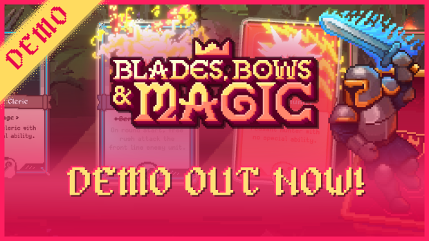 ⚔️🏹🧙 Play the Blades, Bows & Magic Steam Demo - out now!