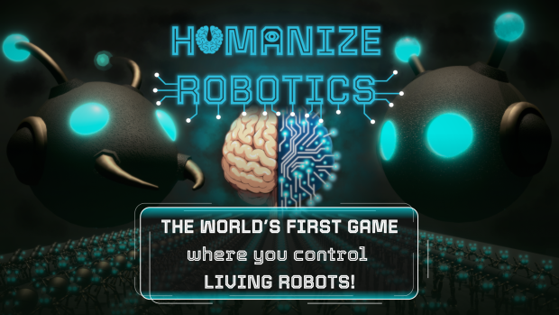 The world’s first game where you control thinking robots!