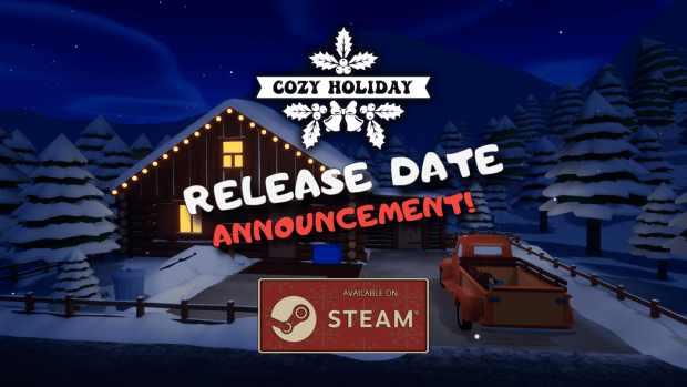 🎉 It’s official!!  Cozy Holiday gets its RELEASE DATE 🎉 