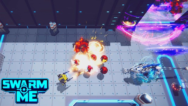 Weaponize the arena: Swarm Me now available on Steam